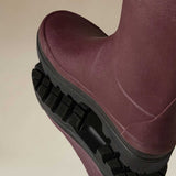 LE CHAMEAU Giverny Boots - Ladies Jersey Lined Bottillon - Cherry Red