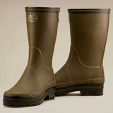LE CHAMEAU Giverny Boots - Ladies Jersey Lined Bottillon - Dark Green