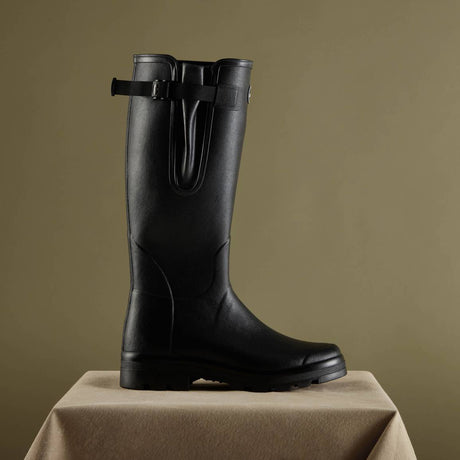 LE CHAMEAU Vierzon Boots - Mens Jersey Lined - Black Le Chameau