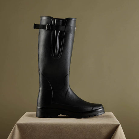 LE CHAMEAU Vierzonord Boots - Mens Neoprene Lined - Black Le Chameau