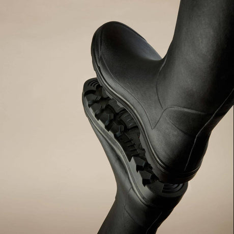 LE CHAMEAU Vierzonord Boots - Mens Neoprene Lined - Black Le Chameau