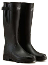 Load image into Gallery viewer, LE CHAMEAU Vierzon Boots - Mens Jersey Lined - Black
