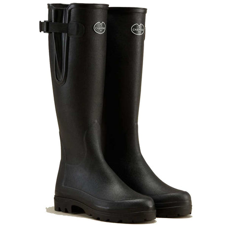 LE CHAMEAU Vierzonord Boots - Ladies Neoprene Lined - Black
