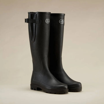 LE CHAMEAU Vierzonord Boots - Ladies Neoprene Lined - Black – A
