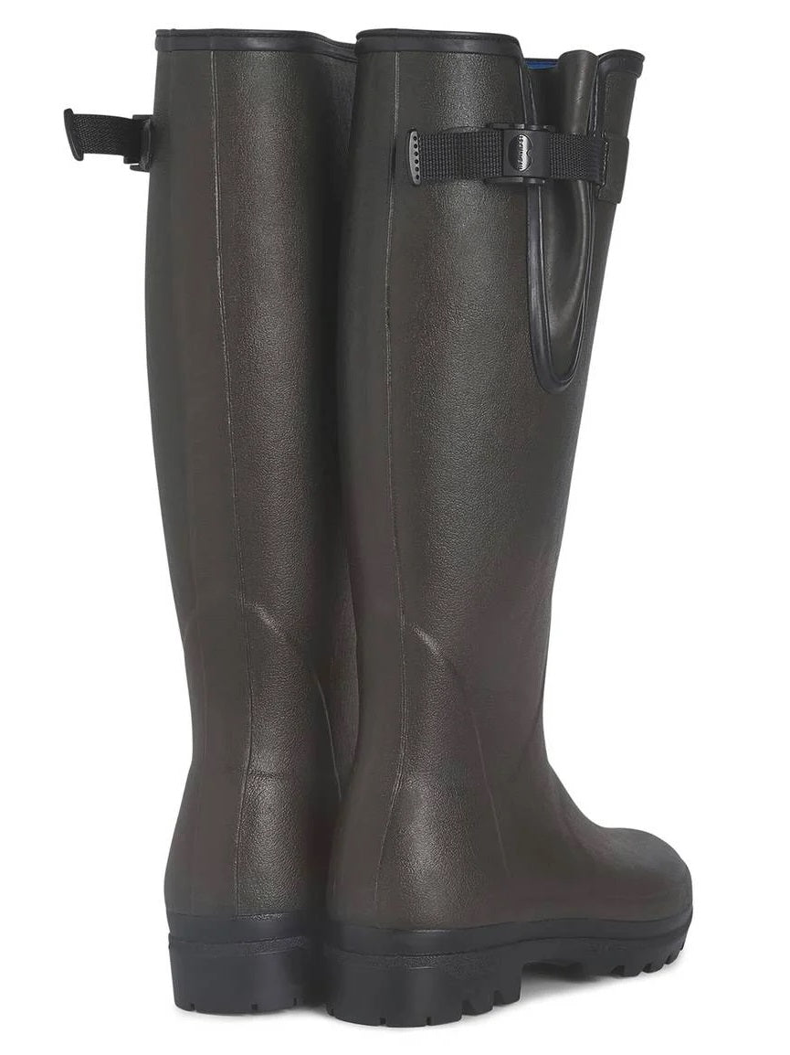LE CHAMEAU Vierzonord Boots - Ladies Neoprene Lined - Dark Brown