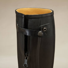 Load image into Gallery viewer, LE CHAMEAU Chasseur Boots - Ladies Leather Lined Full Zip - Black Le Chameau
