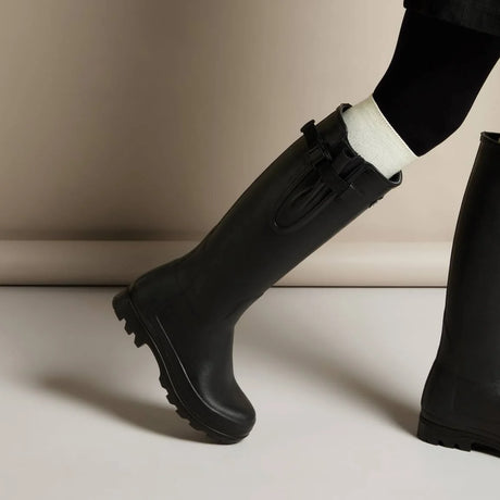 LE CHAMEAU Vierzonord Boots - Ladies Neoprene Lined - Black Le Chameau