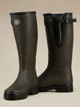 LE CHAMEAU x NATIONAL TRUST Vierzon Boots Mens Jersey Lined - Oak Green