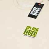 LIFE WELL LIVED Bright Cider Life T-Shirt - Men's Soft Cotton - Sand