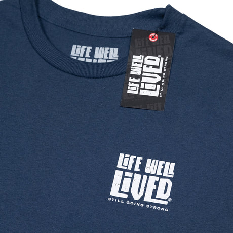 LIFE WELL LIVED Men's Soft Cotton T-Shirt - Full Bodied