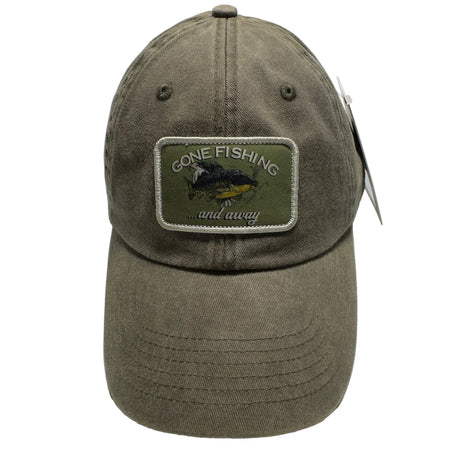 LIFE WELL LIVED Gone Fishing Cap - Green