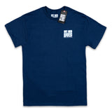 LIFE WELL LIVED In Tents Therapy T-Shirt - Men's Soft Cotton - Navy