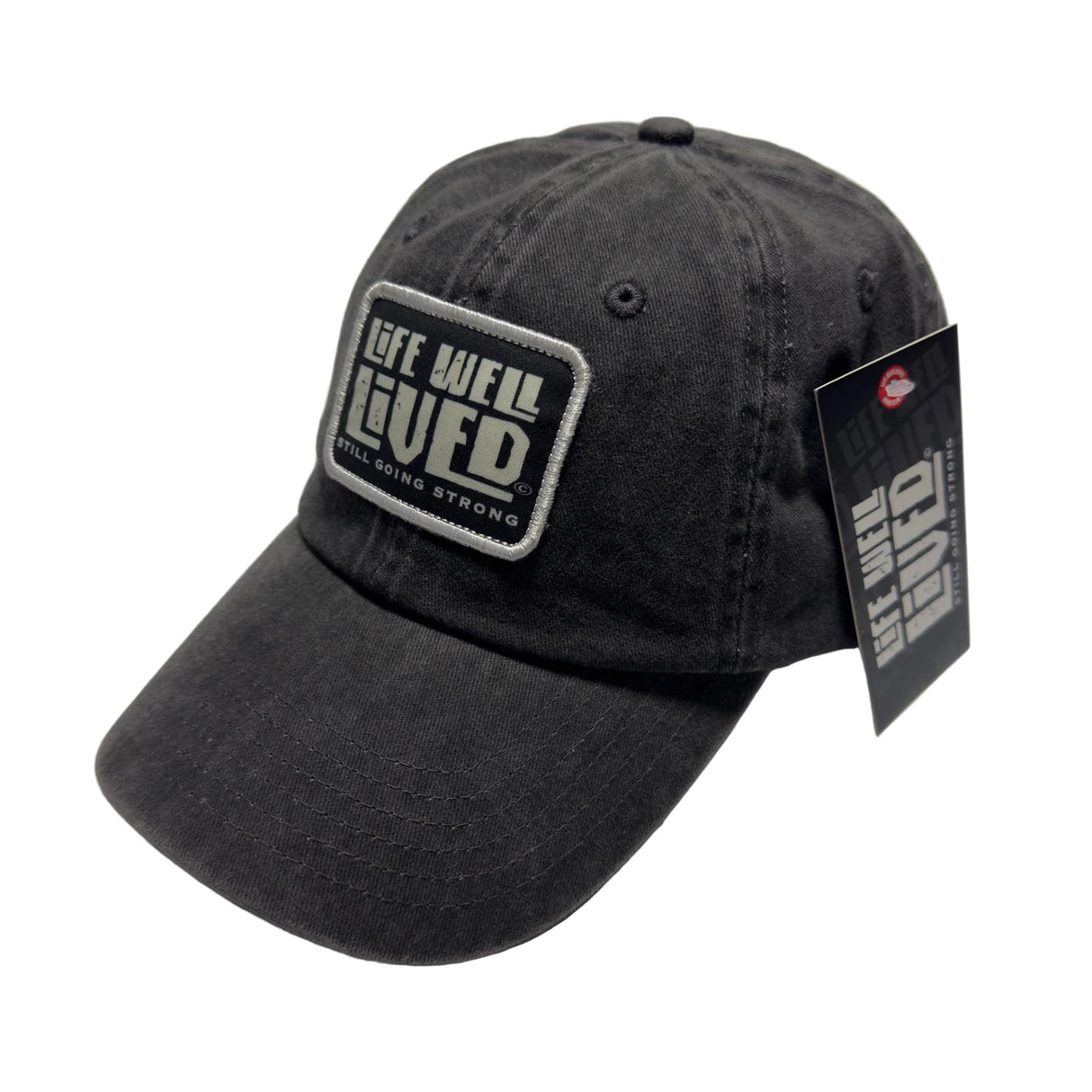 LIFE WELL LIVED LWL Classic Edition Cap - Charcoal