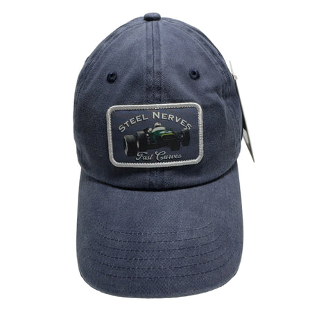 LIFE WELL LIVED Steel Nerves F1 Cap - Blue