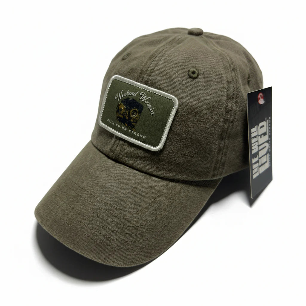 LIFE WELL LIVED Weekend Warrior Cap - Green
