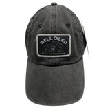 LIFE WELL LIVED Well Oiled Bike Cap - Charcoal