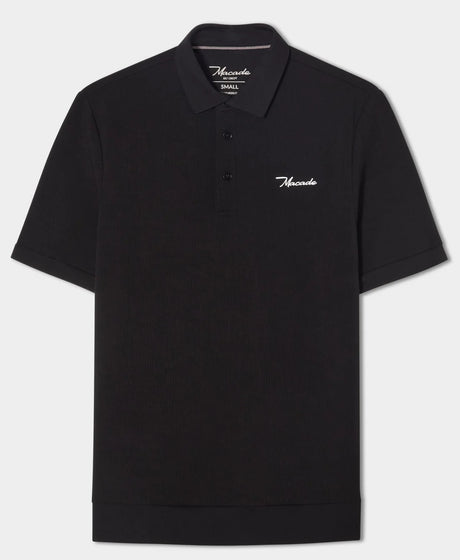 MACADE AR Tech Polo Shirt – Men's - Black