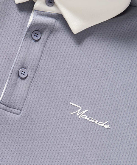 MACADE AR Tech Polo Shirt – Men's - Gray