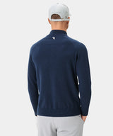 MACADE Bridge Merino Quarter Zip – Men's – Dark Blue