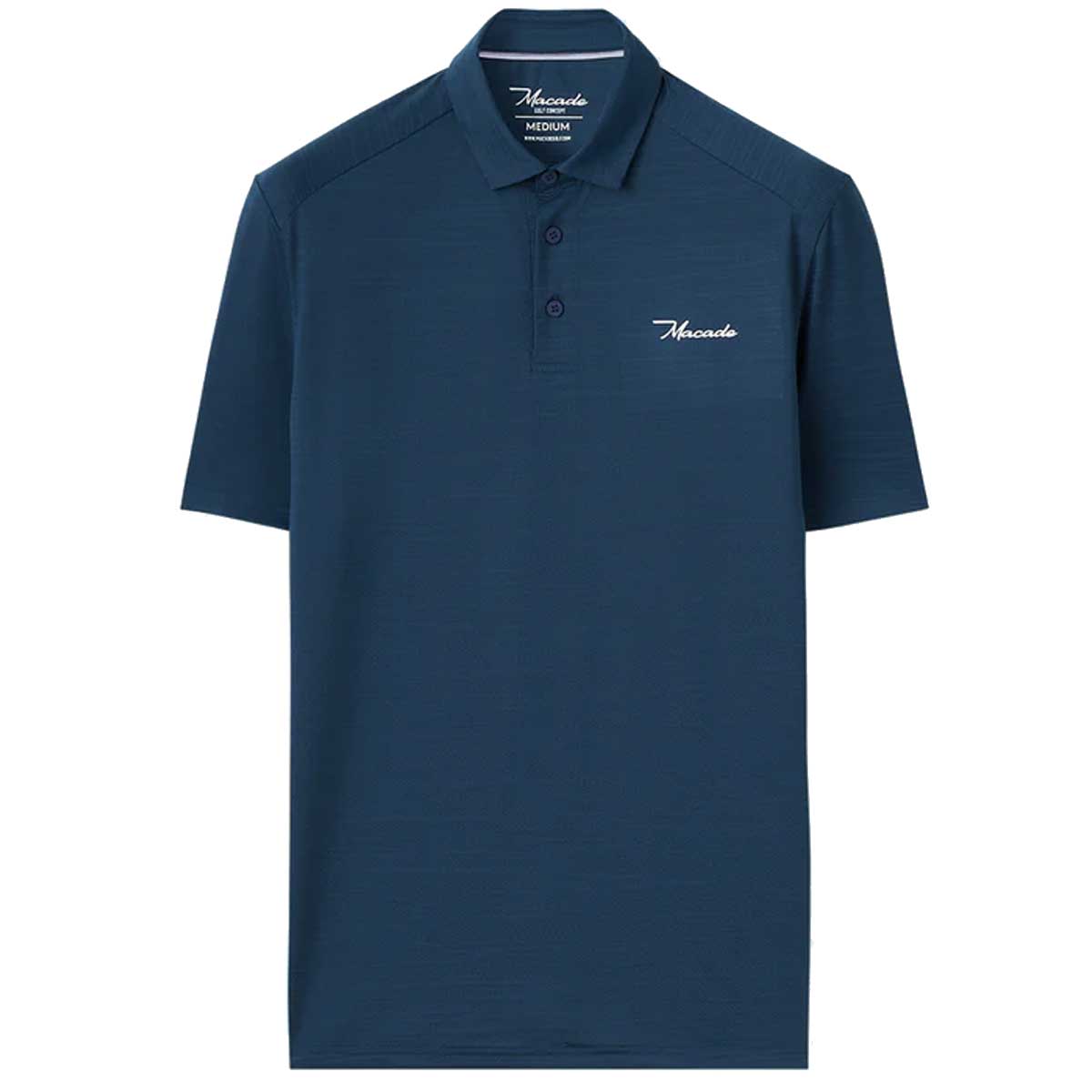 MACADE Flight Polo Shirt – Men's - Steel Blue