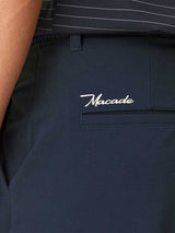 MACADE Men’s Four-Way Stretch Golf Shorts – Tapered Performance Fit – Navy