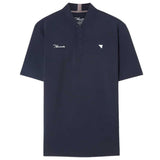 30% OFF - MACADE Men’s Heath Bomber Golf Shirt – Performance Stretch - Dark Blue - Size: SMALL & MEDIUM