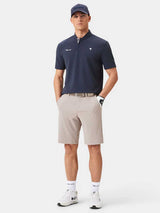 30% OFF - MACADE Men’s Heath Bomber Golf Shirt – Performance Stretch - Dark Blue - Size: SMALL & MEDIUM