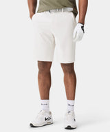 MACADE Men’s Lightweight Golf Shorts – Four-Way Stretch – Bone White