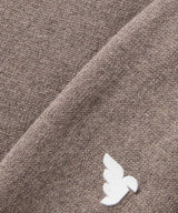 MACADE Men’s Tech Knit Golf Hoodie – Cotton Cashmere Blend – Brown