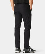MACADE Men's Lightweight Golf Trousers – Technical Stretch Tapered Fit - Black - Back