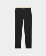 MACADE Men's Lightweight Golf Trousers – Technical Stretch Tapered Fit - Black - Flat Lay