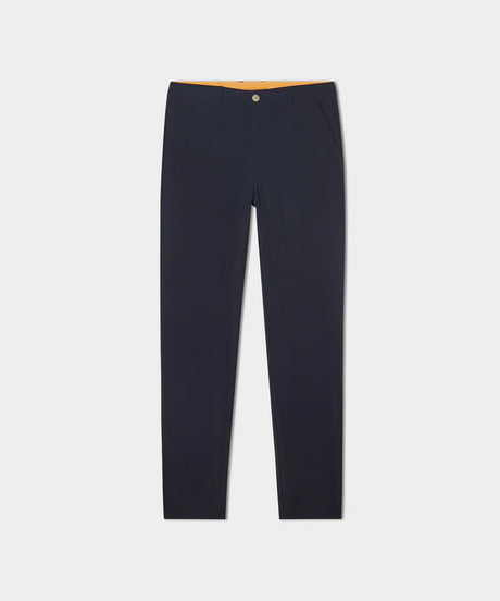 MACADE Men's Lightweight Golf Trousers – Technical Stretch Tapered Fit - Navy - Flat Lay