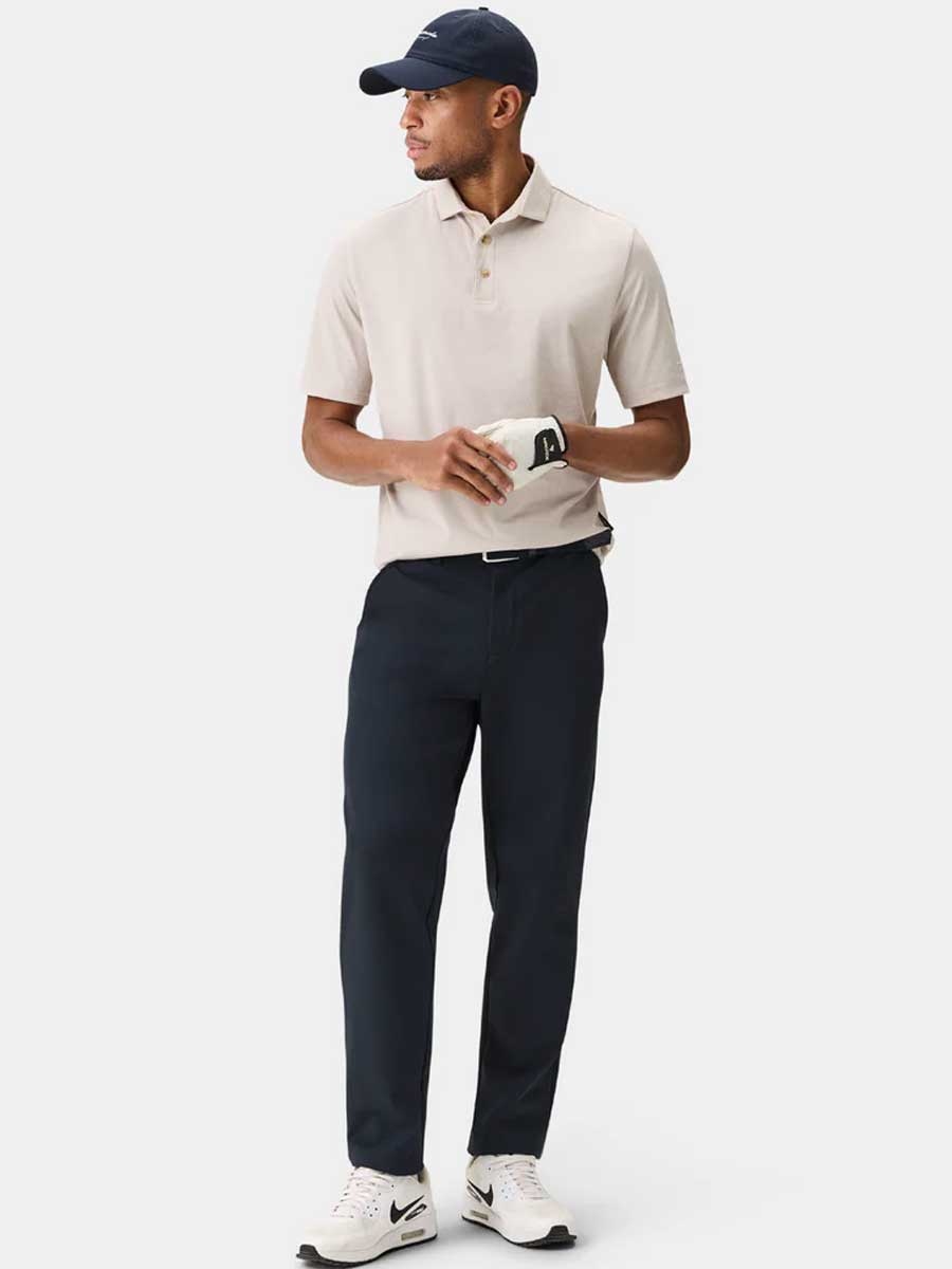 MACADE Paisley Core Polo Shirt – Men's - Tan