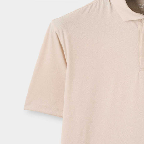40% OFF - MACADE Paisley Core Polo Shirt – Men's - Tan - Size: SMALL & MEDIUM