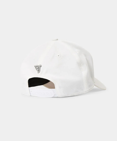MACADE Range Golf Cap - Adjustable Snapback - White - Back