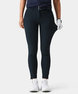 MACADE Women’s Four-Way Stretch Golf Joggers – Tapered Athletic Fit – Dark Blue