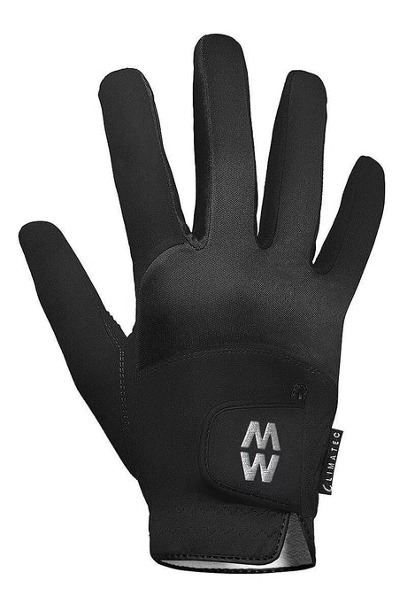 MACWET ClimaTec Windproof Golf Rain Gloves - Pair - Black