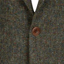 Load image into Gallery viewer, 50% OFF - MAGEE Jacket - Mens Handwoven Donegal Tweed - Green Salt &amp; Pepper - Size: 40 REG
