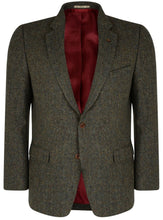 Load image into Gallery viewer, Magee Blazer - Men&#39;s Green Handwoven Donegal Tweed - Classic Fit
