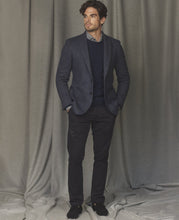 Load image into Gallery viewer, 50% OFF - MAGEE Donegal Tweed Jacket - Easky Patch Pocket - Blue &amp; Grey Herringbone - Size: 38 REG
