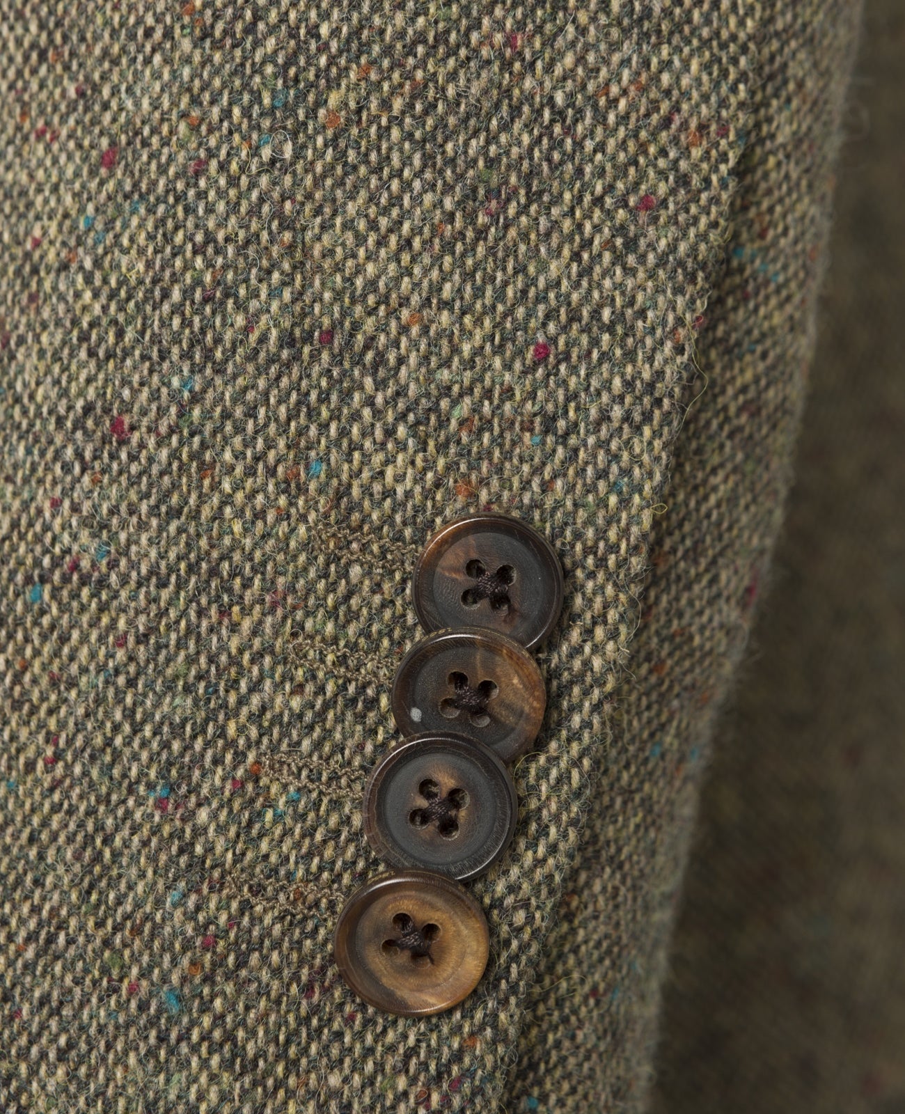 Green donegal tweed on sale jacket