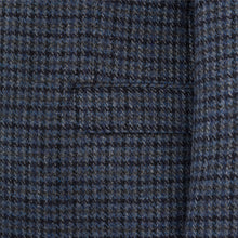 Load image into Gallery viewer, MAGEE Tweed Jacket - Mens Clady - Navy Houndstooth
