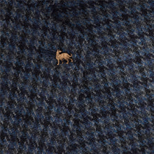 Load image into Gallery viewer, MAGEE Tweed Jacket - Mens Clady - Navy Houndstooth

