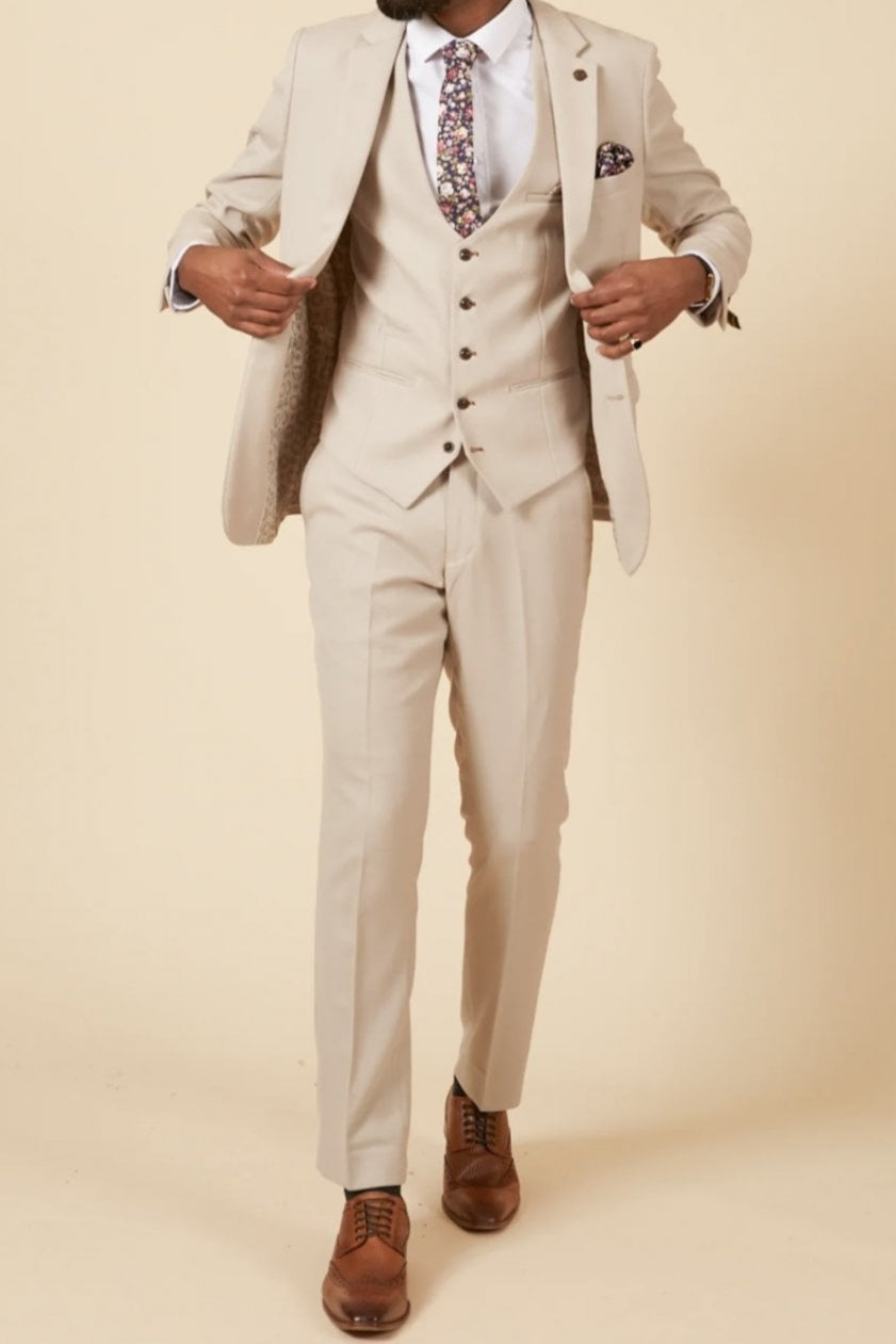 Slim fit three piece on sale suit