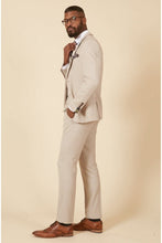 Load image into Gallery viewer, MARC DARCY HM5 Tailored Two Piece Suit - Mens Slim Fit - Stone
