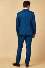 Load image into Gallery viewer, MARC DARCY Jerry Blazer - Mens Slim Fit - Blue Check
