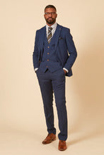 Load image into Gallery viewer, MARC DARCY Max Blazer - Mens Slim Fit - Royal Blue
