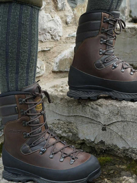 MEINDL Dovre Extreme GTX Boots - Mens Gore-Tex Wide Field Boots - Brown