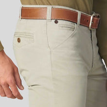 Load image into Gallery viewer, MEYER Casual Jeans Belt - Handmade Leather - Tan
