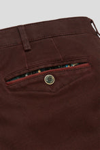 Load image into Gallery viewer, MEYER Chicago Trousers - 5613 Fine Micro Cotton Chinos - Bordeaux Meyer
